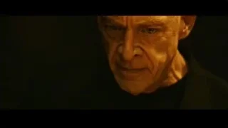 elderly man's face with closed eyes — Whiplash