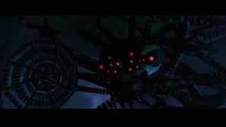 large dark creature with red eyes — The Matrix