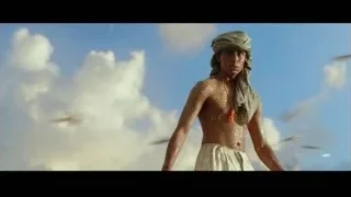 man in turban in desert — Life of Pi