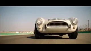vintage car on race track — Ford v Ferrari