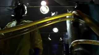 people in hazmat suits in laboratory — Breaking Bad