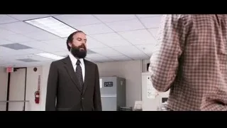 Man with beard deep in thought in office — Jobs