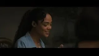 Young woman at table with wine — Creed 2