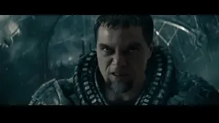 man in metallic jacket in futuristic setting — Superman: Man of Steel