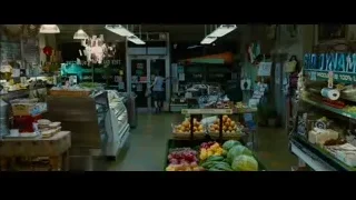 Dimly lit grocery store interior at night — The Dictator