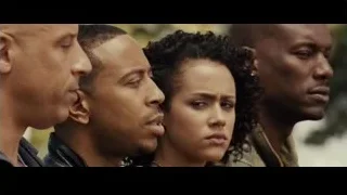 Four people in tense situation — Furious Seven