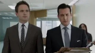 men in suits walking in office corridor — Suits