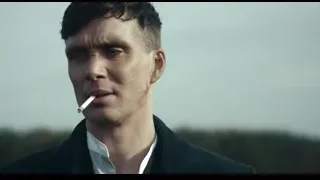 man in suit smoking cigarette — Peaky Blinders