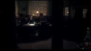 Man in suit sitting at desk — Peaky Blinders
