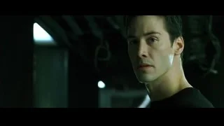 red light shining on floor in dark room — The Matrix