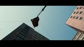 Crane at construction site — The Secret Life of Walter Mitty