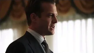 Close-up of man in suit with serious expression — Suits