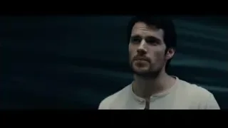 man with dark hair and beard in t-shirt — Superman: Man of Steel