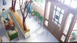 people sitting in modern restaurant interior — I Want To Eat Your Pancreas