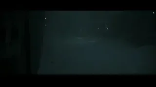 eerie snowy street at night — Harry Potter and the Deathly Hallows 2