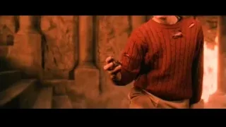 young boy in red sweater in room — Harry Potter and the Philosophers Stone