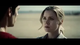 Young woman's face in deep thought — Superman: Man of Steel