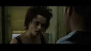 woman looking at man in dark room — Fight Club