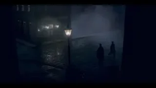 night street with Garrison Tavern sign — Peaky Blinders