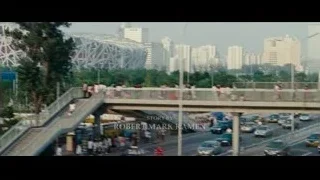people walking on city bridge — The Karate Kid
