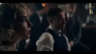 woman's face in dimly lit room — Peaky Blinders