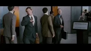 men in suits walking in office hallway — The Persuit of Happyness