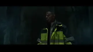 man in yellow jacket in dark cave — Spiderman: No Way Home