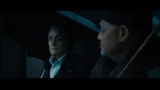 two men with umbrella and cane in dark room — John Wick: Chapter 4