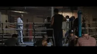 group of men in boxing ring — Southpaw