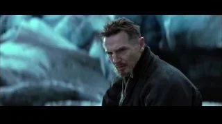 bearded man distressed in icy cave — Batman