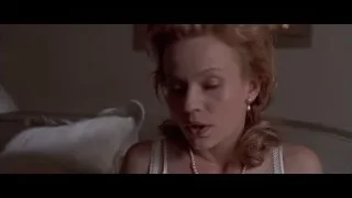 young woman on bed with cat — American Psycho