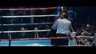 boxer lying on back in boxing ring — Southpaw