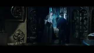 elderly man with wand and young man — Harry Potter and the Goblet of Fire