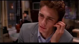 young man in suit on mobile phone — Spider Man