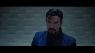 Man in blue suit with serious expression — Doctor Strange 2