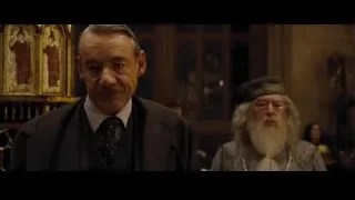 two men in church, one shouting — Harry Potter and the Goblet of Fire