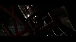 Building interior with metal beams — Batman: The Dark Knight