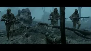 soldiers in post-apocalyptic ruins — Hacksaw Ridge