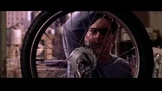 man on balcony looking out window — Spider Man 2