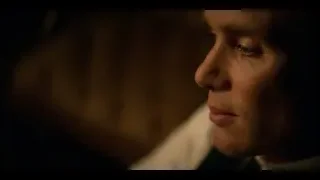 close-up of man's contemplative face — Peaky Blinders