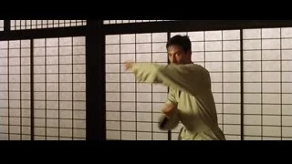 young man in martial arts stance — The Matrix