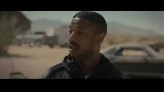 close-up of man's face — Creed 2