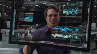 Man holding monitor in control room — The Avengers