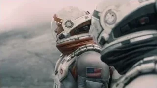 Man in NASA suit and helmet — Interstellar
