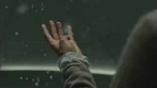 hand reaching up to sky — Blade Runner 2049