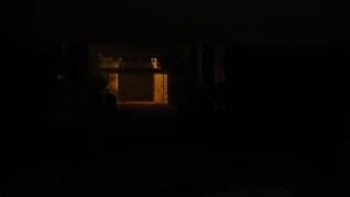 empty room with golden columns — Blade Runner 2049