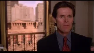 Man in suit looking at city skyline — Spider Man