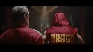 person in DRAGON hoodie in arena — Creed 2