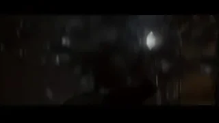 glowing spaceship-like object in dark scene — Batman