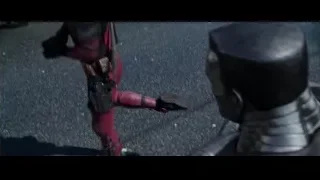 Deadpool and Iron Man on bridge — Deadpool